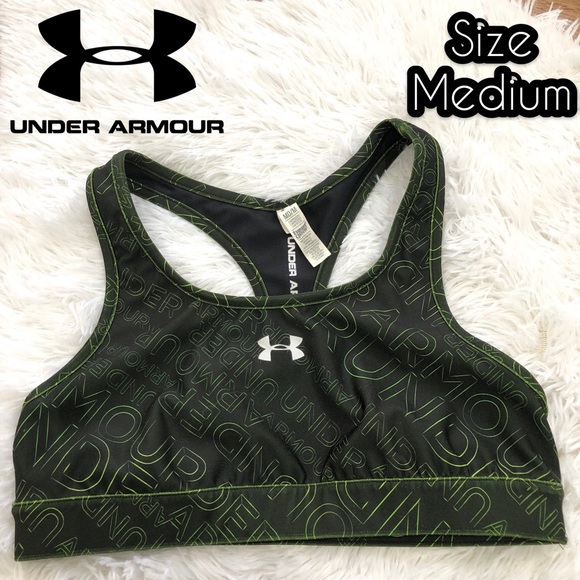 Under Armour Other - Under Armour neon green black sports bra